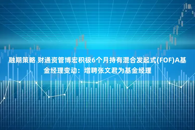 融期策略 财通资管博宏积极6个月持有混合发起式(FOF)A基金经理变动：增聘张文君为基金经理